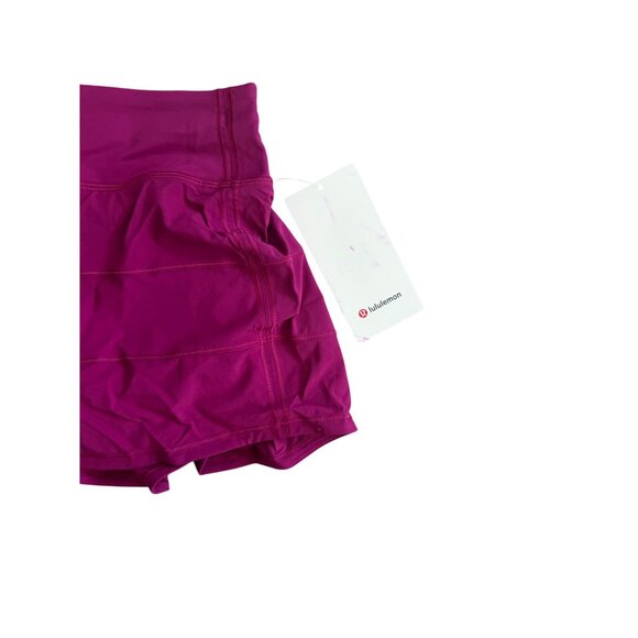 LULULEMON  Pace Rival MR Magenta Tennis Active Skort Size 6 NEW NWT - Picture 9 of 10